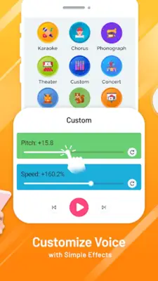 Voice Changer - Audio Magic android App screenshot 3